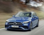 2022 Mercedes-Benz C-Class Wagon T-Model (Color: Spectral Blue) Front Wallpapers 150x120 (5)