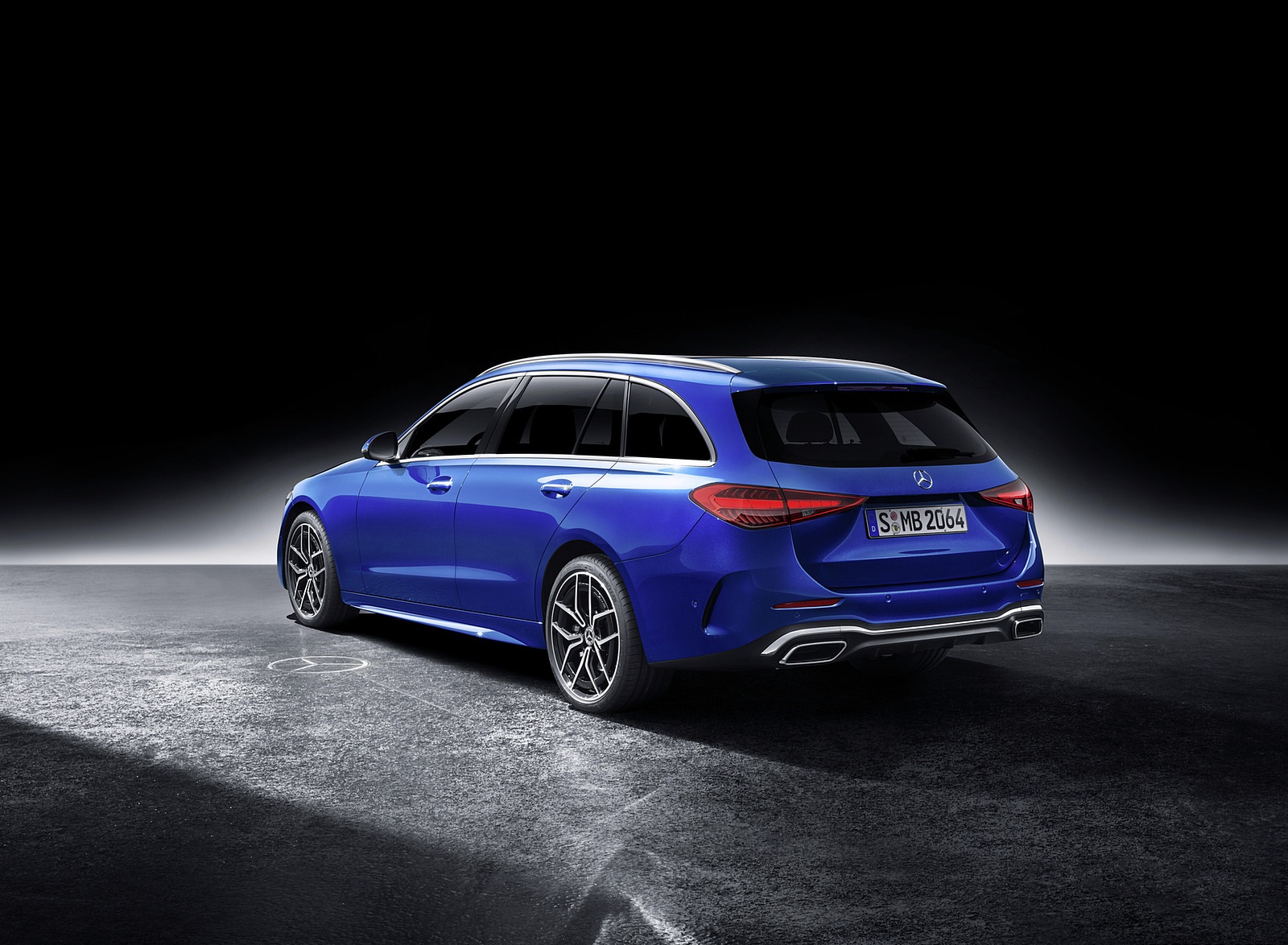 2022 Mercedes-Benz C-Class Wagon T-Model (Color: Spectral Blue) Rear Three-Quarter Wallpapers #41 of 50