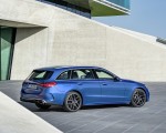 2022 Mercedes-Benz C-Class Wagon T-Model (Color: Spectral Blue) Rear Three-Quarter Wallpapers 150x120 (26)