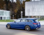 2022 Mercedes-Benz C-Class Wagon T-Model (Color: Spectral Blue) Rear Three-Quarter Wallpapers  150x120 (16)