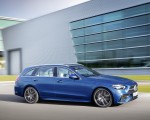 2022 Mercedes-Benz C-Class Wagon T-Model (Color: Spectral Blue) Side Wallpapers  150x120