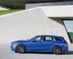 2022 Mercedes-Benz C-Class Wagon T-Model (Color: Spectral Blue) Side Wallpapers 150x120