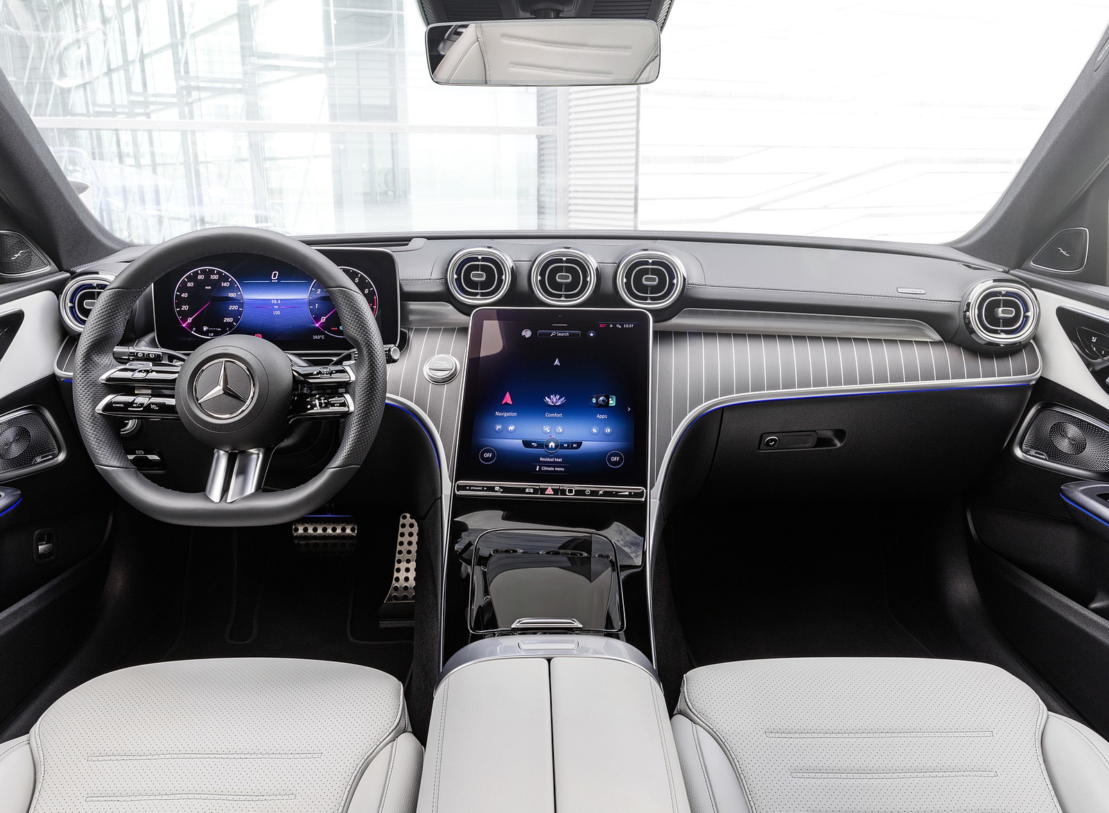 2022 Mercedes-Benz C-Class Wagon T-Model Interior Cockpit Wallpapers #35 of 50