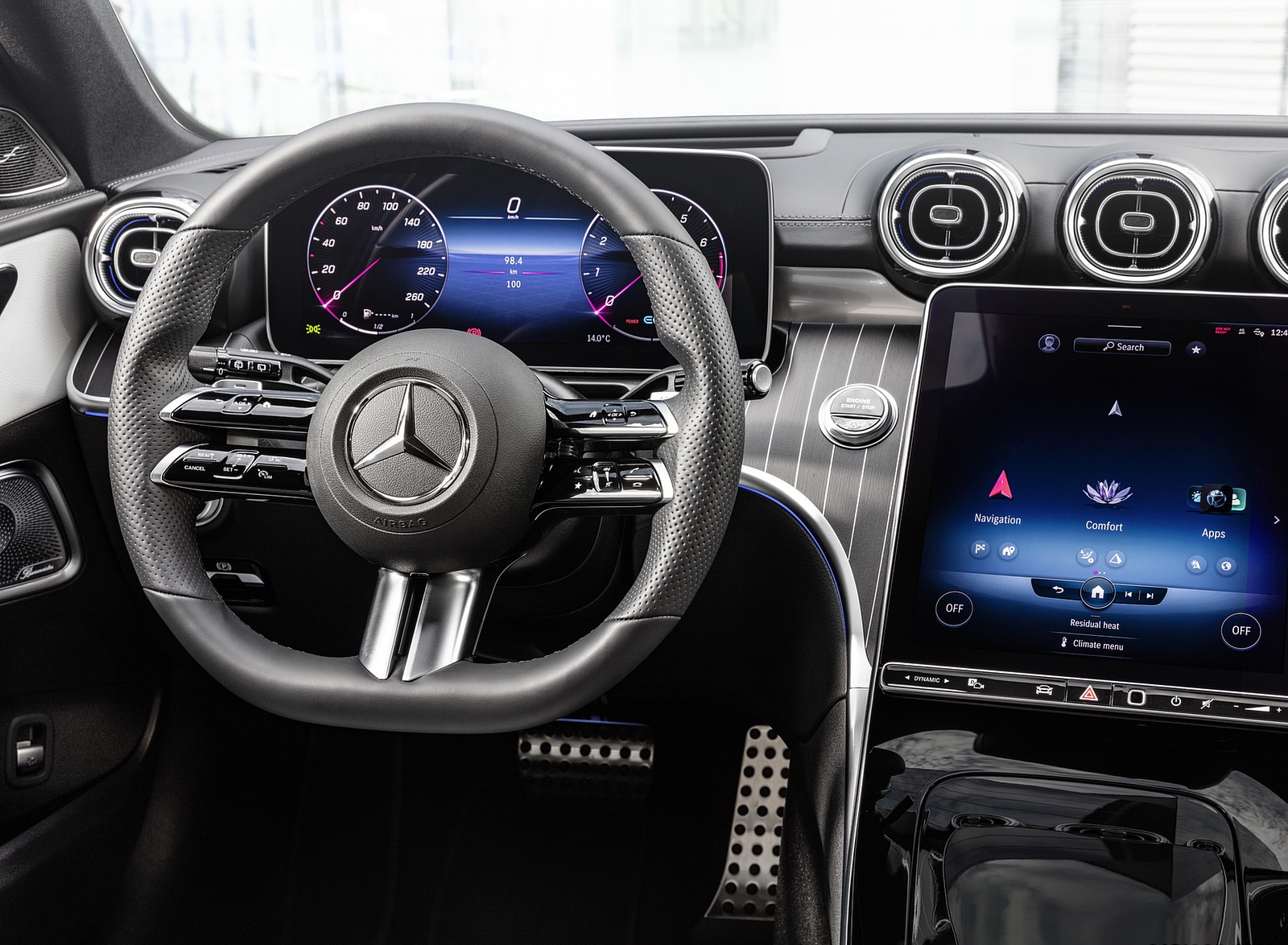 2022 Mercedes-Benz C-Class Wagon T-Model Interior Wallpapers  #34 of 50