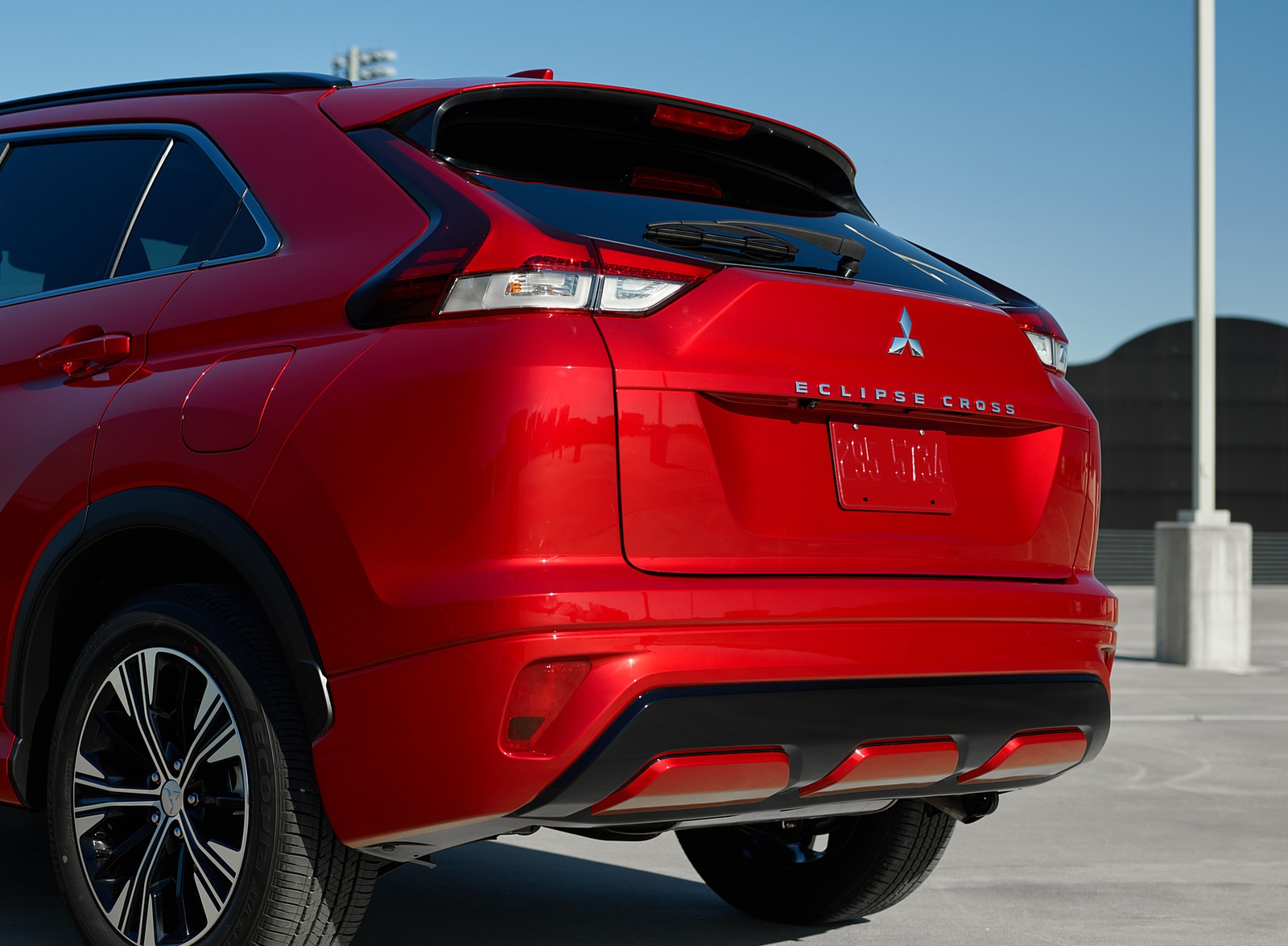 2022 Mitsubishi Eclipse Cross Tail Light Wallpapers #24 of 40
