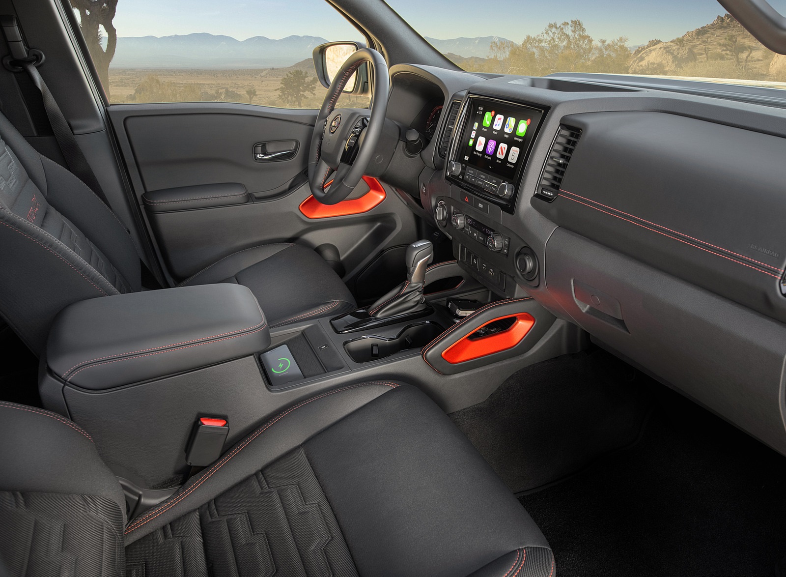 2022 Nissan Frontier Interior Detail Wallpapers #31 of 36