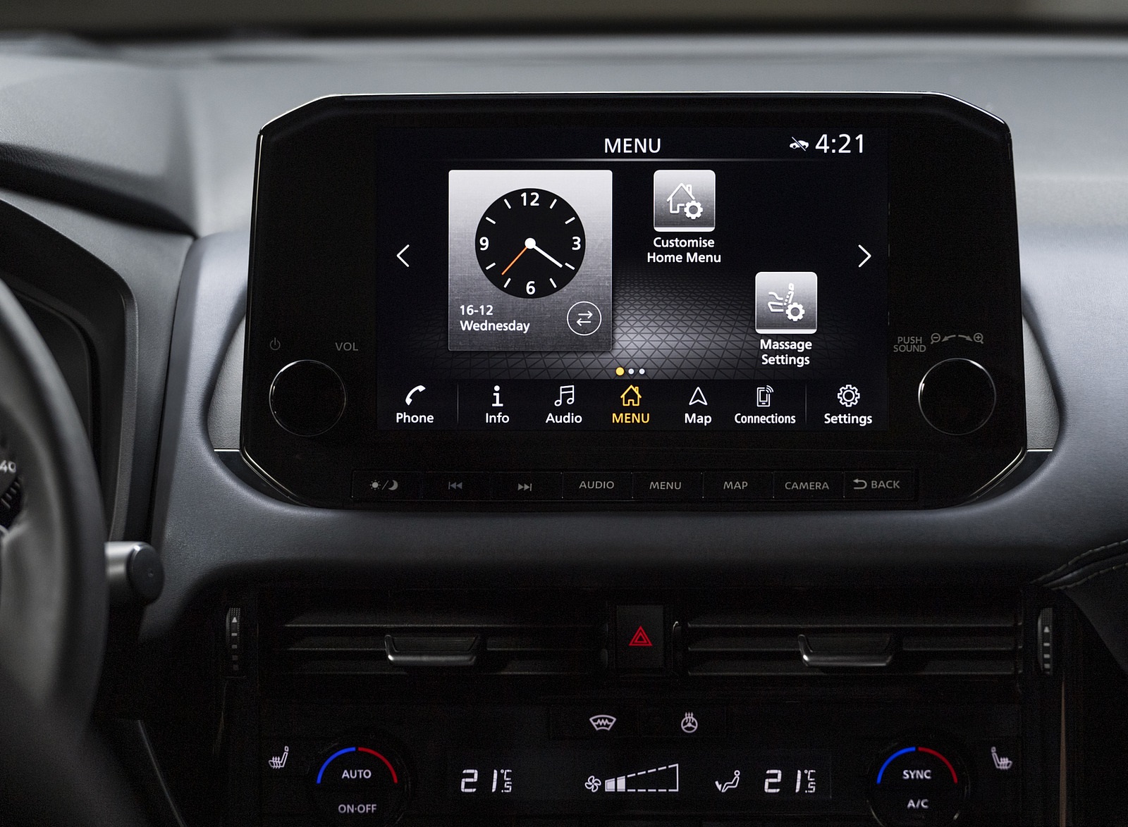 2022 Nissan Qashqai Central Console Wallpapers  #191 of 232