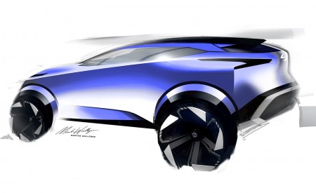 2022 Nissan Qashqai Design Sketch Wallpapers  450x275 (206)