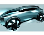 2022 Nissan Qashqai Design Sketch Wallpapers 150x120