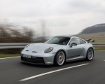 2022 Porsche 911 GT3 (Color: Dolomite Silver Metallic) Front Three-Quarter Wallpapers 150x120