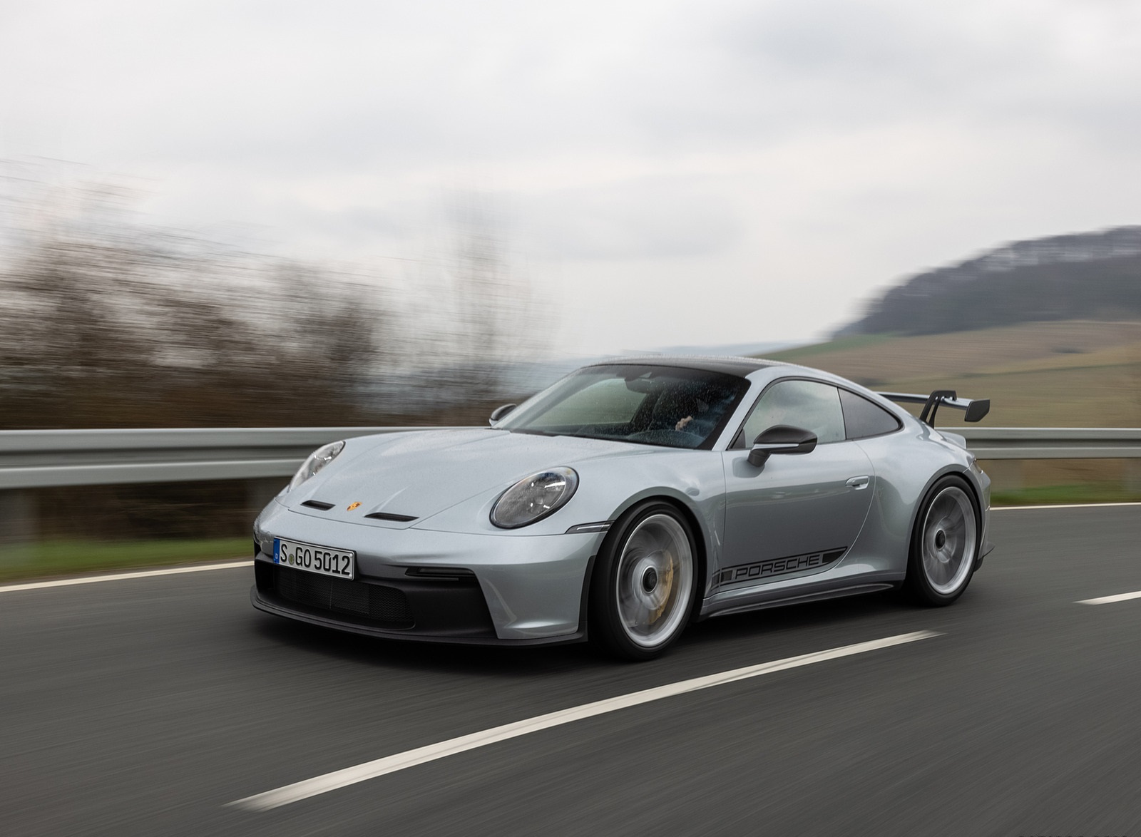2022 Porsche 911 GT3 (Color: Dolomite Silver Metallic) Front Three-Quarter Wallpapers #197 of 247