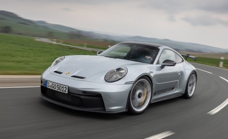 2022 Porsche 911 GT3 (Color: Dolomite Silver Metallic) Front Three-Quarter Wallpapers 450x275 (198)