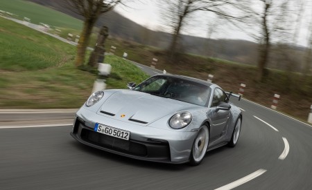 2022 Porsche 911 GT3 (Color: Dolomite Silver Metallic) Front Wallpapers  450x275 (200)