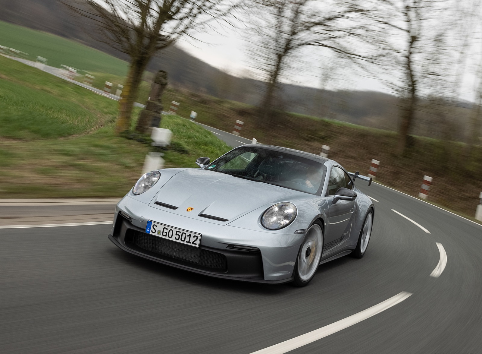 2022 Porsche 911 GT3 (Color: Dolomite Silver Metallic) Front Wallpapers  #200 of 247