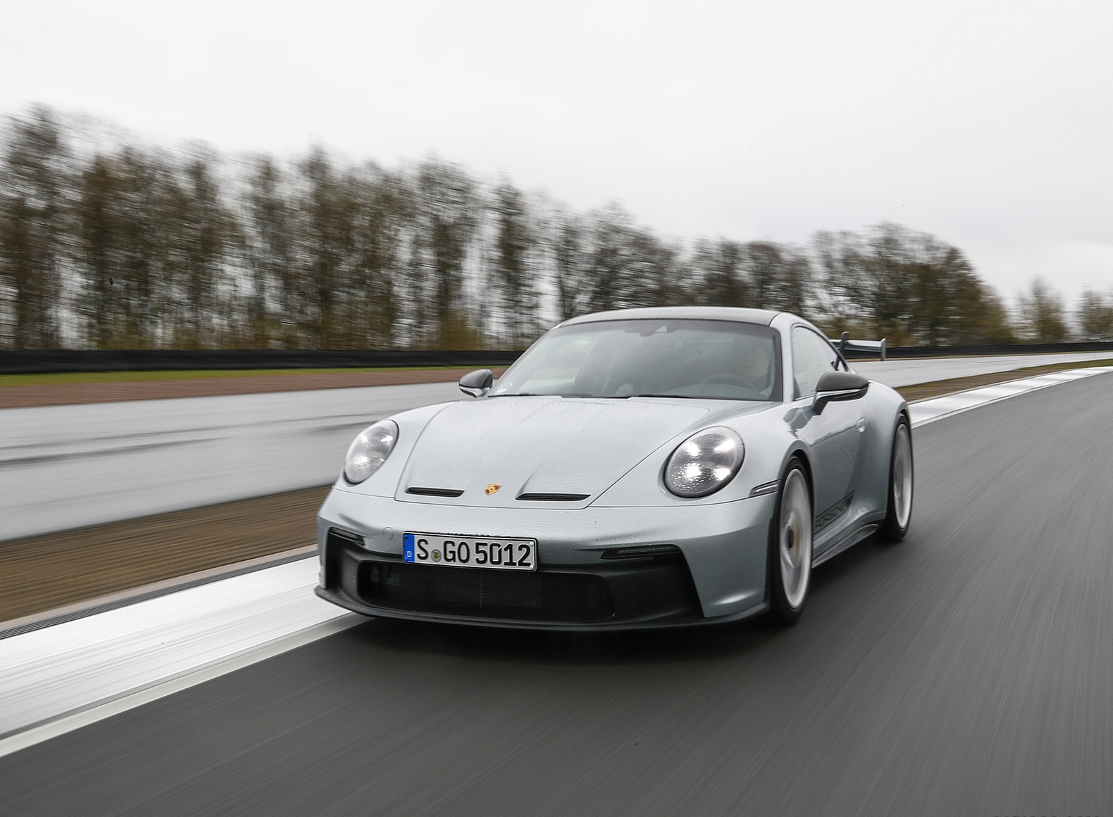 2022 Porsche 911 GT3 (Color: Dolomite Silver Metallic) Front Wallpapers #186 of 247