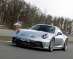 2022 Porsche 911 GT3 (Color: Dolomite Silver Metallic) Front Wallpapers  150x120