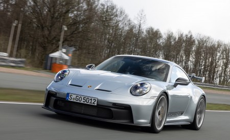 2022 Porsche 911 GT3 (Color: Dolomite Silver Metallic) Front Wallpapers  450x275 (213)