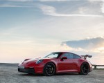 2022 Porsche 911 GT3 (Color: Guards Red) Front Three-Quarter Wallpapers 150x120