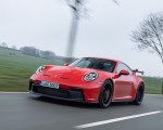 2022 Porsche 911 GT3 (Color: Guards Red) Front Three-Quarter Wallpapers 150x120 (1)