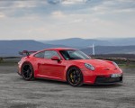 2022 Porsche 911 GT3 (Color: Guards Red) Front Three-Quarter Wallpapers 150x120