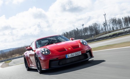 2022 Porsche 911 GT3 (Color: Guards Red) Front Wallpapers 450x275 (25)