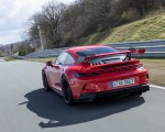 2022 Porsche 911 GT3 (Color: Guards Red) Rear Three-Quarter Wallpapers 150x120