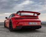 2022 Porsche 911 GT3 (Color: Guards Red) Rear Three-Quarter Wallpapers 150x120