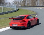 2022 Porsche 911 GT3 (Color: Guards Red) Rear Three-Quarter Wallpapers 150x120