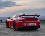 2022 Porsche 911 GT3 (Color: Guards Red) Rear Three-Quarter Wallpapers 150x120