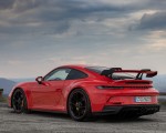 2022 Porsche 911 GT3 (Color: Guards Red) Rear Three-Quarter Wallpapers 150x120