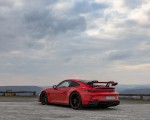 2022 Porsche 911 GT3 (Color: Guards Red) Rear Three-Quarter Wallpapers 150x120