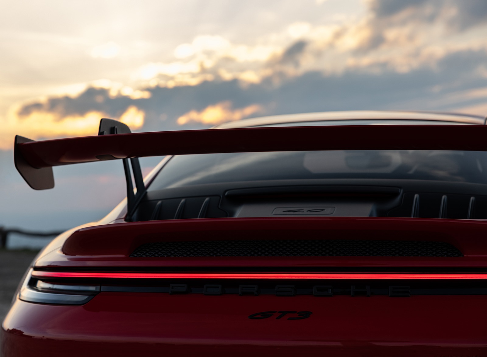 2022 Porsche 911 GT3 (Color: Guards Red) Spoiler Wallpapers #61 of 247