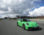 2022 Porsche 911 GT3 (Color: Python Green) Front Three-Quarter Wallpapers 150x120