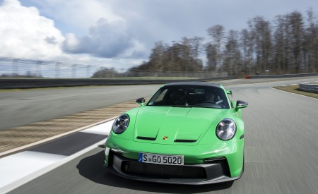 2022 Porsche 911 GT3 (Color: Python Green) Front Wallpapers 450x275 (161)