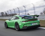 2022 Porsche 911 GT3 (Color: Python Green) Rear Three-Quarter Wallpapers 150x120