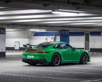 2022 Porsche 911 GT3 (Color: Python Green) Rear Three-Quarter Wallpapers 150x120