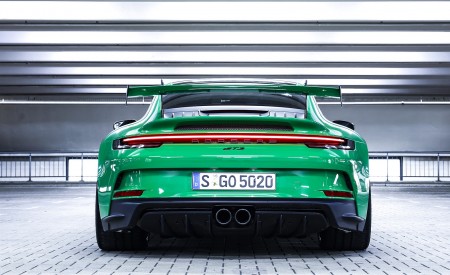 2022 Porsche 911 GT3 (Color: Python Green) Rear Wallpapers 450x275 (175)