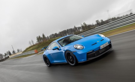 2022 Porsche 911 GT3 (Color: Shark Blue) Front Three-Quarter Wallpapers 450x275 (98)