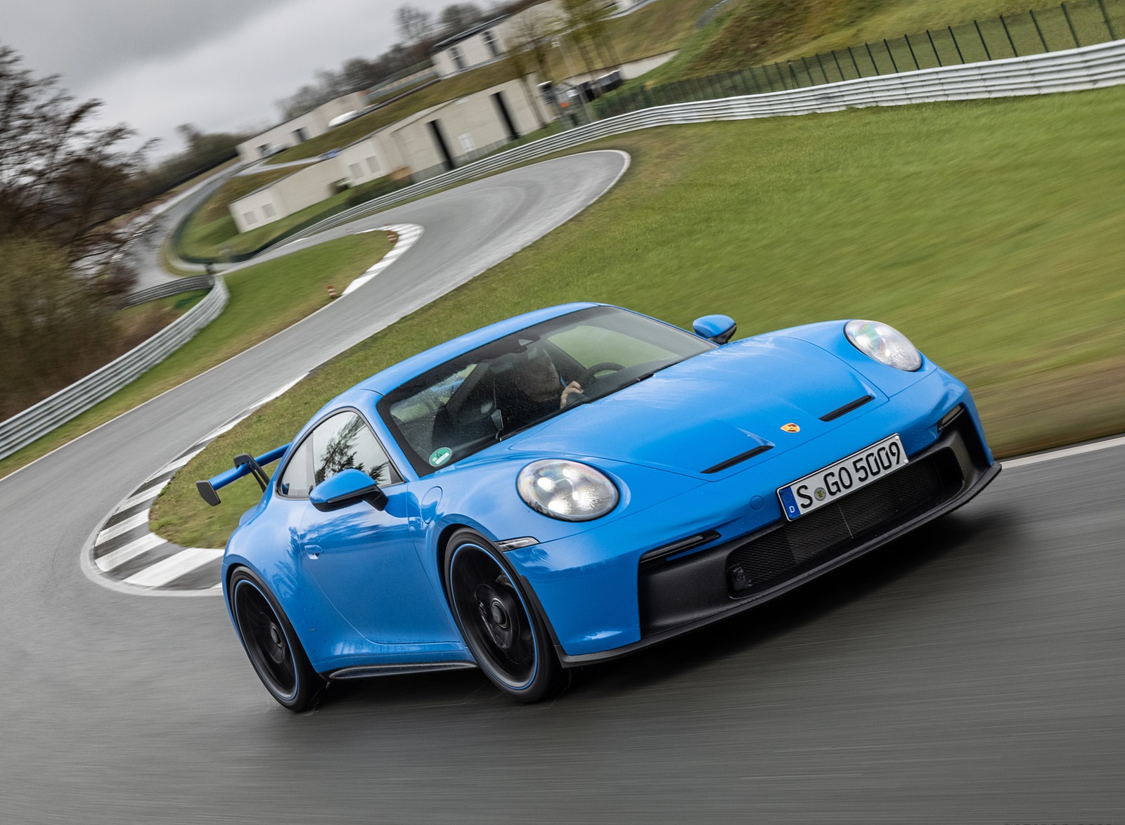 2022 Porsche 911 GT3 (Color: Shark Blue) Front Three-Quarter Wallpapers #91 of 247