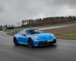 2022 Porsche 911 GT3 (Color: Shark Blue) Front Three-Quarter Wallpapers 150x120