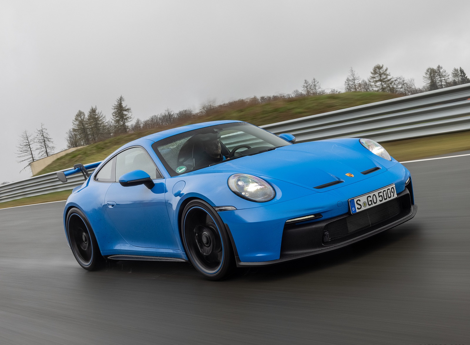 2022 Porsche 911 GT3 (Color: Shark Blue) Front Three-Quarter Wallpapers #109 of 247