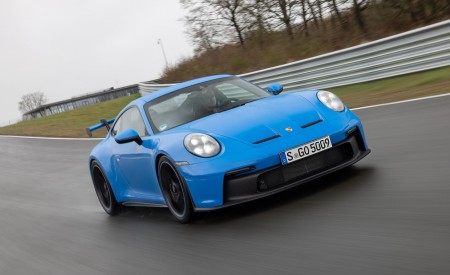 2022 Porsche 911 GT3 (Color: Shark Blue) Front Wallpapers 450x275 (100)