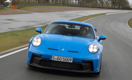 2022 Porsche 911 GT3 (Color: Shark Blue) Front Wallpapers 450x275 (95)