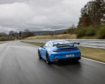 2022 Porsche 911 GT3 (Color: Shark Blue) Rear Three-Quarter Wallpapers 150x120