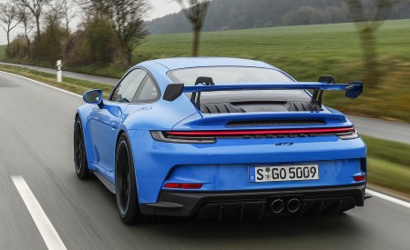 2022 Porsche 911 GT3 (Color: Shark Blue) Rear Wallpapers 450x275 (105)