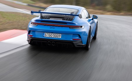 2022 Porsche 911 GT3 (Color: Shark Blue) Rear Wallpapers  450x275 (106)