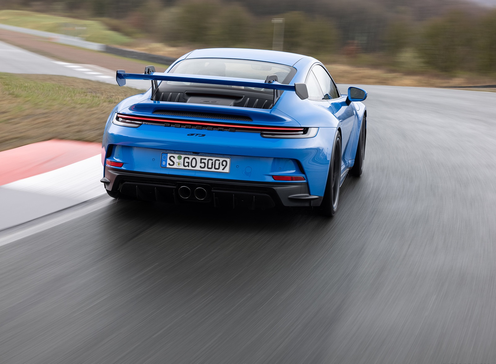 2022 Porsche 911 GT3 (Color: Shark Blue) Rear Wallpapers  #106 of 247