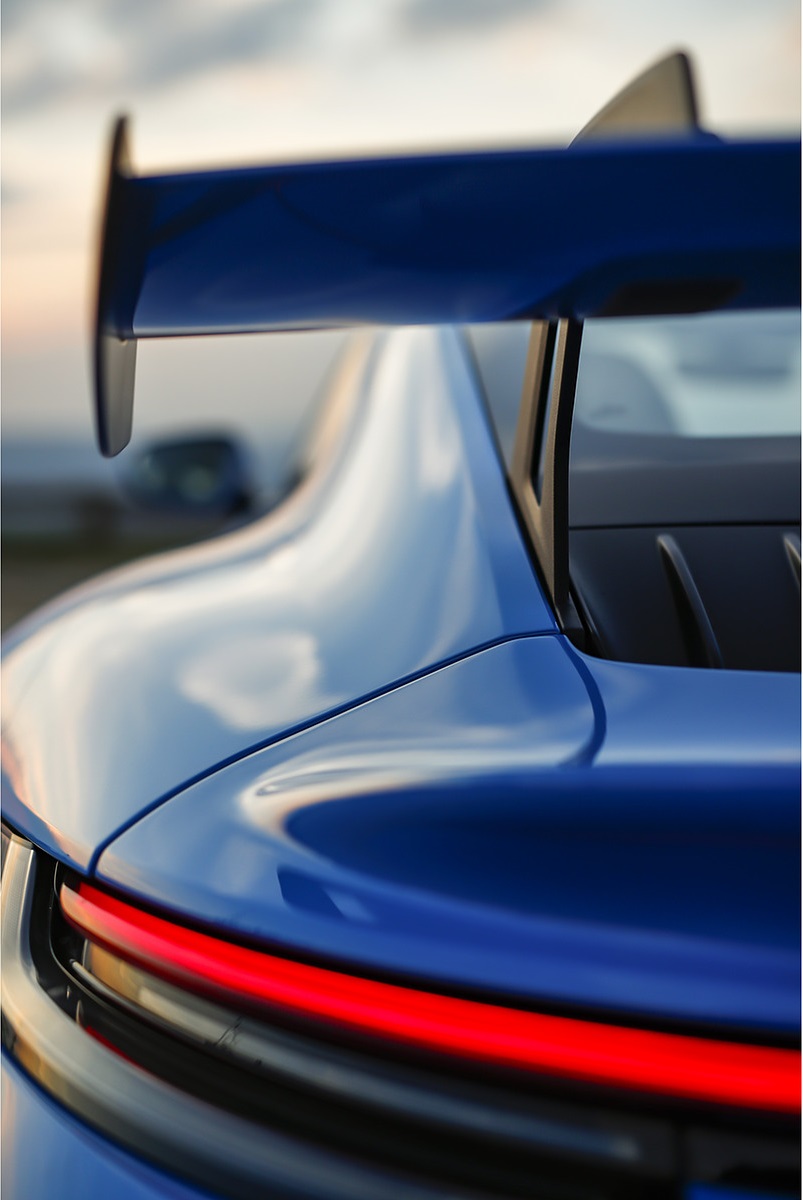 2022 Porsche 911 GT3 (Color: Shark Blue) Spoiler Wallpapers #131 of 247