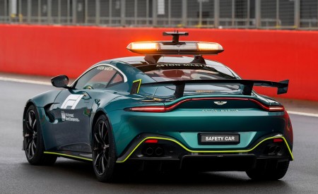 2021 Aston Martin Vantage Formula 1 Safety Car Rear Three-Quarter Wallpapers  450x275 (13)