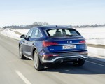 2021 Audi Q5 Sportback TFSI e (Color: Navarra Blue) Rear Three-Quarter Wallpapers 150x120